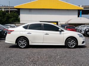 Nissan, Sylphy 2018 Nissan Sylphy 1.6 SV ปี 2018 เกียร์ออร์โต้ สีขาว เลขไมล์ 55,,xxx กม. Mellocar