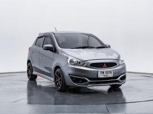 Mitsubishi Mirage 1.2 GLX ปี 2018   เกียร์ออร์โต้ สีเทา เลขไมล์ 58,,xxx กม. Mitsubishi, Mirage 2018