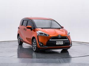 Toyota, Sienta 2018 Toyota Sienta 1.5 V ปี 2018   เกียร์ออร์โต้ สีส้ม เลขไมล์ 63,,xxx กม. Mellocar