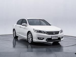 Honda, Accord 2013 HONDA ACCORD 2.0 EL ปี 2013 เกียร์ออร์โต้ สีขาว เลขไมล์ 172,xxx กม. Mellocar