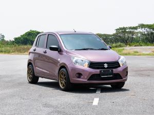 Suzuki, Celerio 2015 Suzuki CELERIO 1.0 GL ปี 2015   เกียร์ออร์โต้ สีชมพู เลขไมล์ 79,,xxx กม. Mellocar