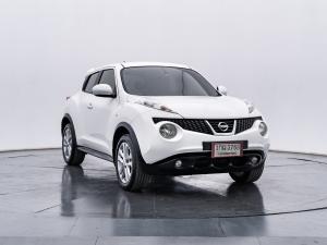 Nissan Juke 1.6 V ปี 2014   เกียร์ออร์โต้ สีขาว เลขไมล์ 152,xxx กม. Nissan, Juke 2014