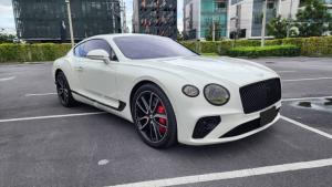 Bentley, Continental 2019 Bentley Continental GT W12  สีขาว Mellocar