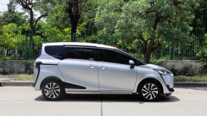 Toyota  SIENTA 1.5 ปี  2018  เลขไมล์ : 76,091 สีเทา - รถมือสอง Toyota, Sienta 2018