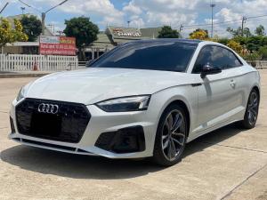 Audi, A5 2022 Audi A5 45 TFSI Quattro S-Line Black Edition ปี 2022 ไมล์ 24,xxx km Mellocar