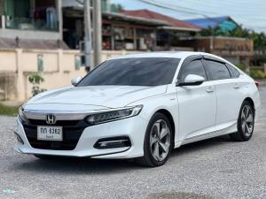 Honda, Accord 2020 NEW HONDA ACCORD   Sedan 4dr 2.0 HYBRID Y2020 สีขาว เกียร์ออโต้ Mellocar