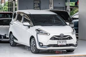 Toyota, Sienta 2021 TOYOTA SIENTA, 1.5 V 2021 สีขาว - รถมือสอง Mellocar