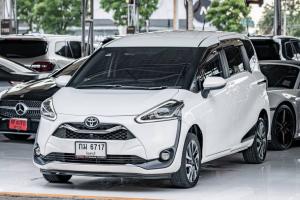 TOYOTA SIENTA, 1.5 V 2021 สีขาว - รถมือสอง Toyota, Sienta 2021