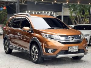 HONDA BRV 1.5 SV (7ที่นั่ง) ปี16 สีน้ำตาล เกียรออโต้ Honda, BR-V 2016