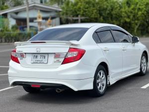 Honda, Civic 2013 HONDA CIVIC FB  1.8 S. ปี2013 สีขาว   ออโต้ ไมล์ 16x,xxx km Mellocar