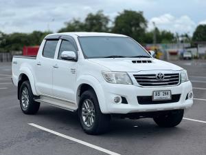 TOYOTA VIGO  CHAMP. Pickup 4dr DCab Prerunner   Y12 สีขาว ออโต้ Toyota, Hilux Vigo 2012