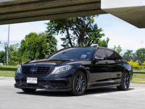 Mercedes-Benz, S-Class 2023 BENZ  S500e Exclusive Premium Plug-in Hybrid W222  ปี2017 จด 2023 สีดำ Mellocar