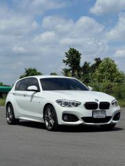 BMW 118i M Sport สีขาว รถบ้าน ออโต้  ปี 2015 จด 17 ไมล์ 105,000  km ยางใหม่ BMW, M 2015