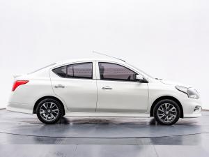 Nissan Almera 1.2 E SPORTECH ปี 2019   เกียร์ออร์โต้ สีขาว เลขไมล์ 106,xxx กม. Nissan, Almera 2019