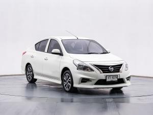 Nissan Almera 1.2 E SPORTECH ปี 2019   เกียร์ออร์โต้ สีขาว เลขไมล์ 106,xxx กม. Nissan, Almera 2019