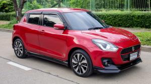 Suzuki  SWIFT 1.2 GLX NAVI 2019  (271504) เลขไมล์ : 62,801 สี : แดง Suzuki, Swift 2019