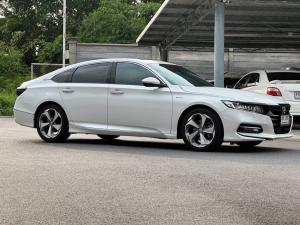 HONDA ACCORD Sedan 4dr 2.0 HYBRID TECH TOP SUNROOF TOP Y2019  สีขาว เกียร์ออโต้ Honda, Accord 2019