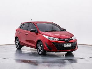 Toyota, Yaris 2020 Toyota Yaris 1.2 MID ปี 2020   เกียร์ออร์โต้ สีแดง เลขไมล์ 74,,xxx กม. Mellocar