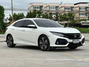 NEW HONDA CIVIC FK  1.5 TURBO สีขาว  ปี 2019 เกียรออโต้ Honda, Civic 2019