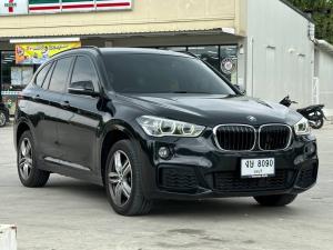 BMW X1 sDrive20d M Sport l Y18 จด 20 สีดำ  เลขไมล์ 42,000 KM. BMW, X1 2020