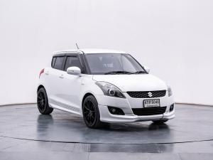 Suzuki Swift 1.2 RX ปี 2015 เครื่องยนต์ 1200 cc   เกียร์ออร์โต้ สีขาว Suzuki, Swift 2015