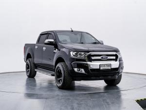 Ford, Ranger 2018 Ford Ranger 2.2 XLT HI-RIDER DBL CAB ปี 2018   เกียร์ออร์โต้ สีดำ Mellocar