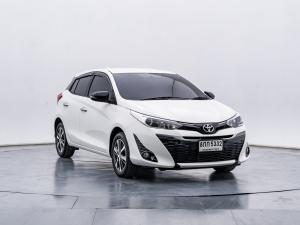 Toyota Yaris 1.2 G ปี 2019  เกียร์ออร์โต้ สีขาว เลขไมล์ 113,xxx กม. Toyota, Yaris 2019