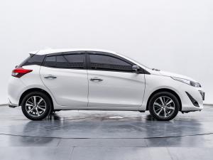 Toyota Yaris 1.2 G ปี 2019  เกียร์ออร์โต้ สีขาว เลขไมล์ 113,xxx กม. Toyota, Yaris 2019