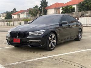 BMW 740Le M Sport 2019  ตัวท็อปสุด สีดำ+เบาะน้ำตาลไมล์ 4หมื่นkm BMW, 7 Series 2019