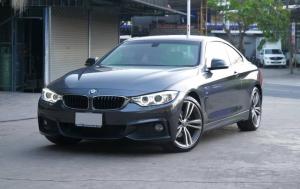 BMW 420d Coupe M sport สีเทาดำ ออโต้  รถสวยจนต้องสะดุดมอง หลงรักไปเลยค่า BMW, 4 Series 2014