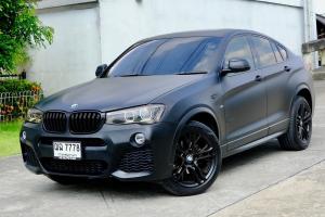 BMW, X4 2016 Bmw X4 xdrive20d Msport เครื่องยนต์ : ดีเซล  เกียร์ :AT ปี : 2016  สี : ดำ Mellocar