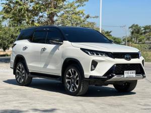Toyota, Fortuner 2021 TOYOTA FORTUNER Wagon 4dr legender  7st Auto 6sp 4WD 2.8DCT  MY21 สีขาว ออโต้ Mellocar