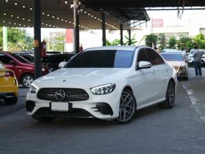 Mercedes-Benz E220d AMG Facelift หรูหราสมชื่อ สภาพดี ใช้งานน้อ Mercedes-Benz, E-Class 2021