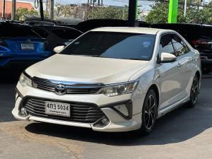 TOYOTA CAMRY 2.0G EXTREMO   ปี 2015 สีขาว เกียร์ออโต้  เลขไมล์ 111,xxx km. Toyota, Camry 2015