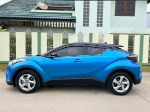 Toyota C-HR Hybrid MID HV  ปี 2018  สีน้ำเงิน ออโต้  สภาพเยี่ยม ป้ายแดง มือเดียว Toyota, C-HR 2018