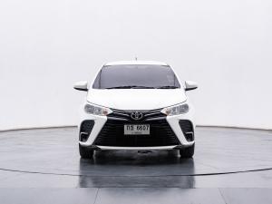 Toyota, Yaris Ativ 2022 Toyota Yaris Ativ 1.2 Entry ปี 2022 เครื่องยนต์ 1200 cc  เกียร์ออร์โต้ สีขาว Mellocar