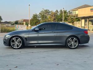 BMW 420d Coupe M sport สีเทาดำ ออโต้  ดีเซล ตัวท็อป ปี 2014  เลขไมล์ 60,000 KM. BMW, 4 Series 2014