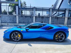 Ferrari, SF90 Stradale 2023 2023 #Ferrari #SF90 Stradale สี Blu Corsa  สภาพป้ายแดงทุกประการ Mellocar