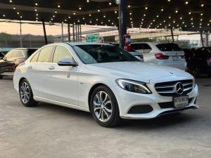 Mercedes-Benz, C-Class 2017 รถหรู ราคาคุ้มค่า ไมล์น้อยตะลึงไปเลยจ้า   Mercedes Benz C350e Avantgarde Mellocar