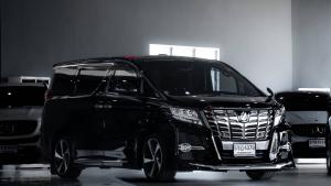 TOYOTA ALPHARD 2.5 SC PACKAGE ปี 2016 สีดำ - รถมือสอง Toyota, Alphard 2016