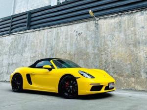 PORSCHE 718 BOXSTER รถศูนย์ PORSCHE THAILAND ทะเบียนคืน Porsche, 718 2016