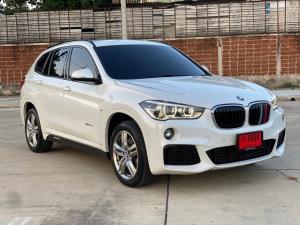 BMW, X1 2018 BMW X1 SDrive20d M Sport  รุ่นท็อป  ปี2018  สีขาว Mellocar