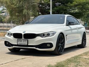BMW, 4 Series 2014 #BMW 420d Sport Coupe  ปี 2014 สีขาว  เลขไมล์ 84,xxx km. Mellocar