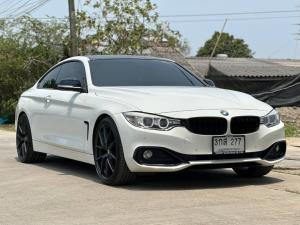 #BMW 420d Sport Coupe  ปี 2014 สีขาว  เลขไมล์ 84,xxx km. BMW, 4 Series 2014