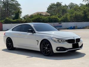 BMW, 4 Series 2014 BMW 420d Sport Coupe  ปี 2014 สีขาว  เลขไมล์ 84,xxx km. Mellocar