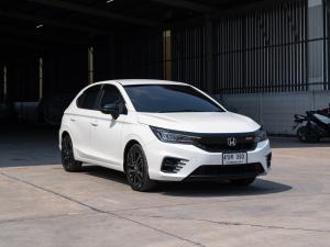 Honda City 1.0 RS ปี 2022 เกียร์ออร์โต้ สีขาว เลขไมล์ 11,,xxx ก Honda, City 2022