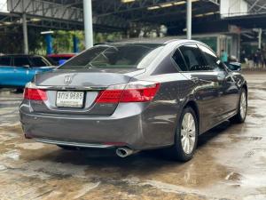 HONDA ACCORD 2.0EL (G9) ปี 2015   สีเทาดำ   เกียร์ออโต้ ไมล์ 226,xxx km Honda, Accord 2015