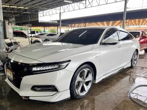 HONDA ACCORD Sedan 4dr Hybrid  E-CVT FWD 2.0 เกียร์ออโต้ ปี 2020 Honda, Accord 2020