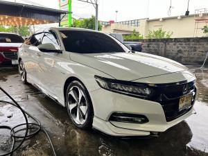 HONDA ACCORD Sedan 4dr Hybrid  E-CVT FWD 2.0 เกียร์ออโต้ ปี 2020 Honda, Accord 2020