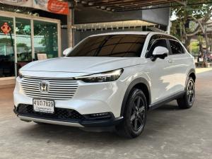 Honda, HR-V 2022 Wagon 4dr e:HEV EL E-CVT FWD 1.5 (Hybrid) Y22 สีขาว ออโต้ Mellocar
